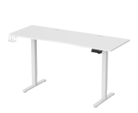 SILVER MONKEY Biurko elektryczne ED-160 white - 1258044 - zdjęcie 1